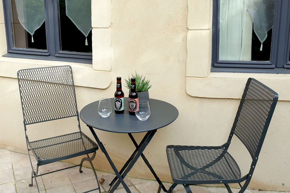 Terrasse privée de l'Appartement pour profiter de chaque rayon de soleil - Villa Victor Louis