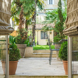 Entrevue du jardin secret - Villa Victor Louis