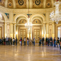 Visite de l'opéra Visite de l'opéra de Bordeaux lors de la journée du patrimoine 2016
